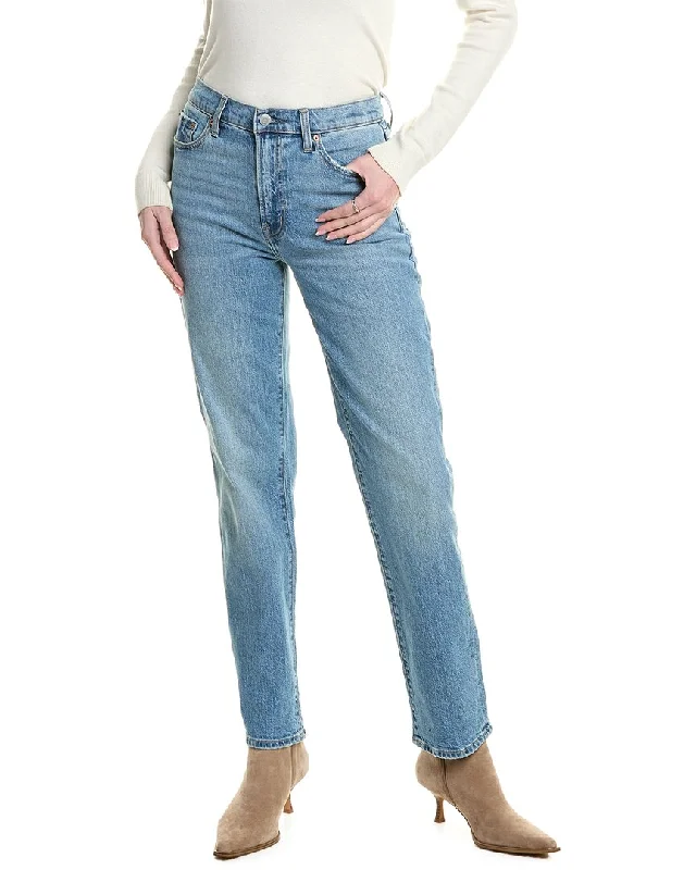 Design sense Pistola Drew Mid-Rise Ludwig Classic Straight Jean