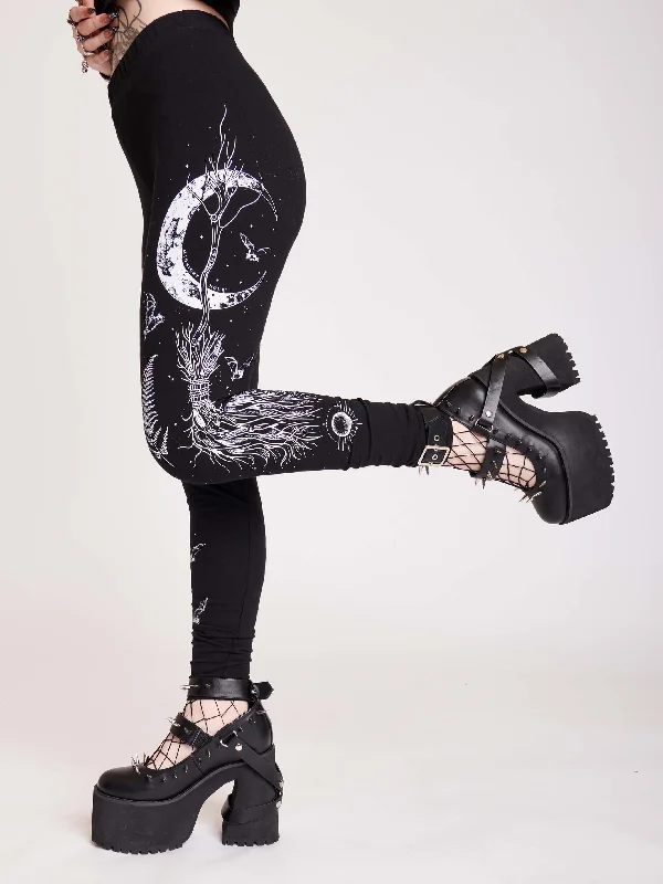 Sports Vitality Style Broomstick Legging