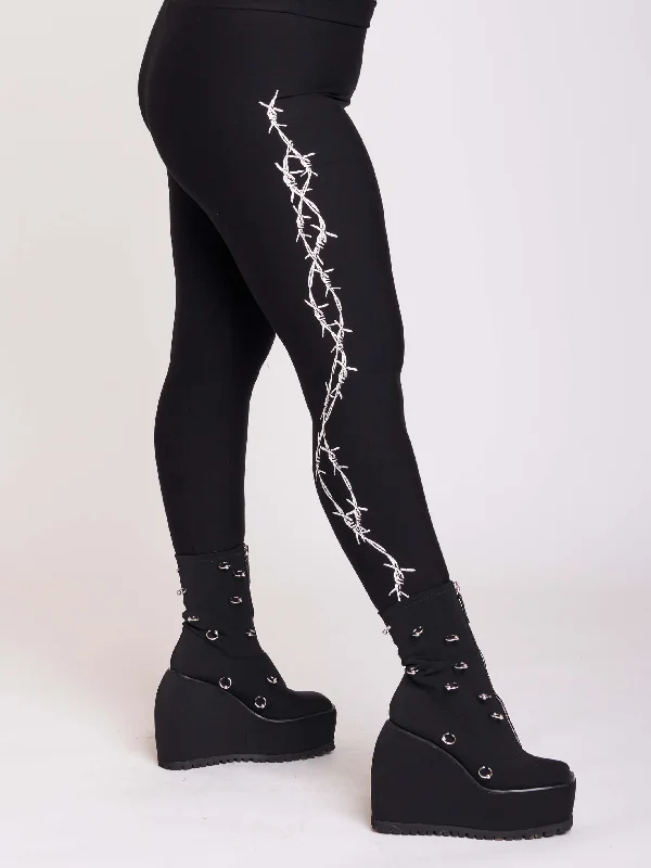 Boutique display Barbed Wire Legging