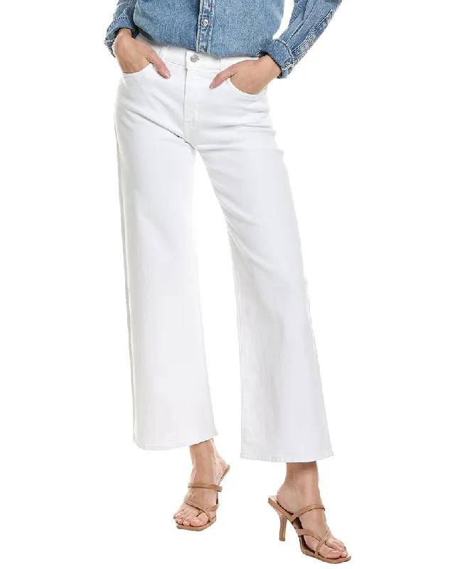 Boutique style HUDSON Jeans Noa White High-Rise Straight Ankle Jean