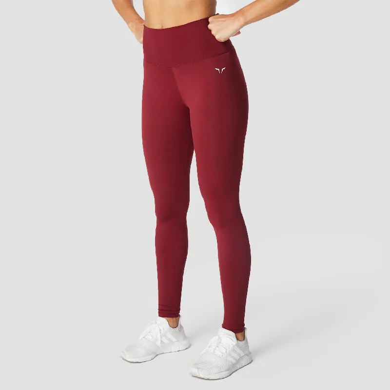 Simple research Core Agile Leggings - Ruby Red