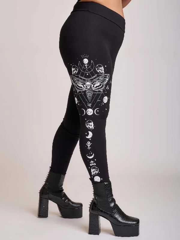 Personalized print Deathmoth legging