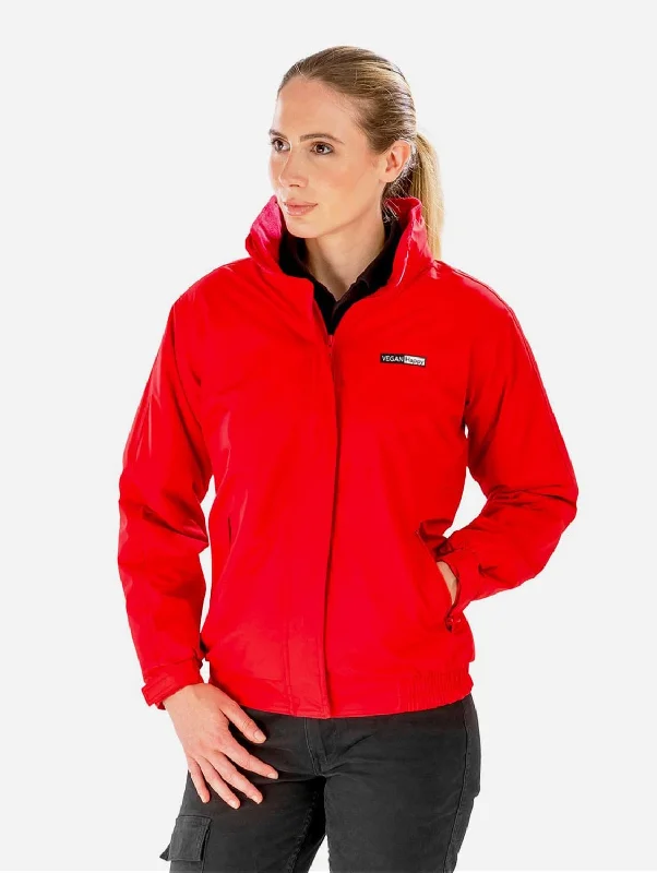 Slightly Flared Design Vegan Women's Core Channel Jacket | Multiple Colours