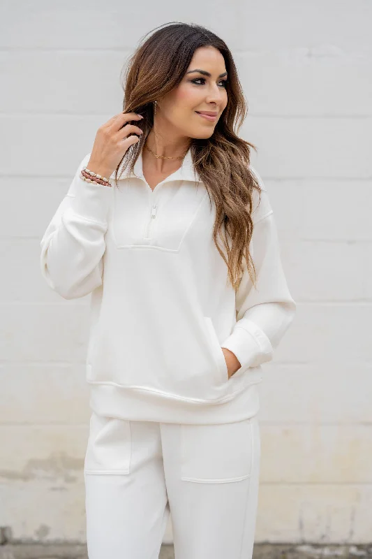 Everyday Quarter Zip Pullover