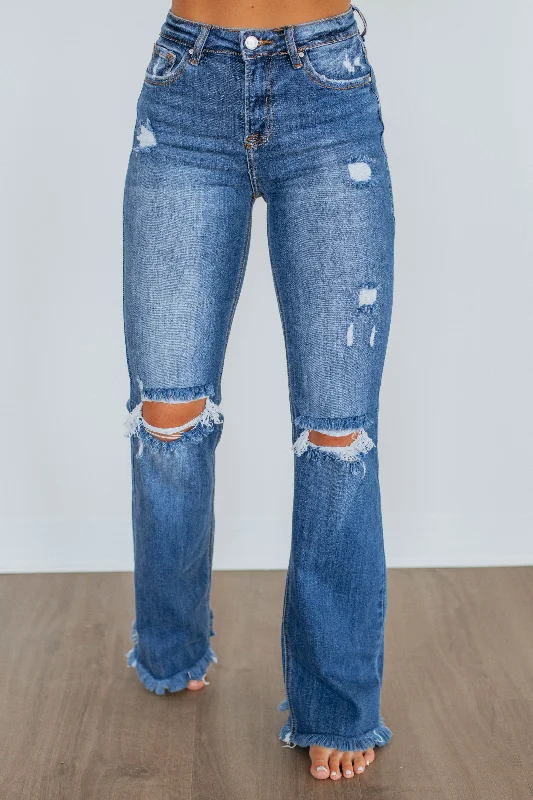 New Design Eloise Risen Jeans - Dark Wash