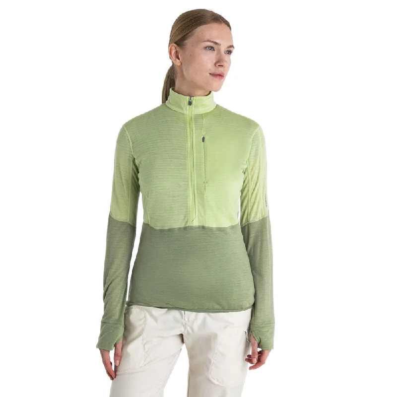 All-Day Wear Icebreaker Merino 200 RealFleece Descender LS Half Zip Women’s