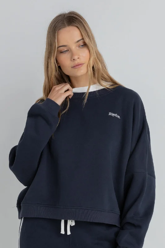 Mono Sweatshirt Navy