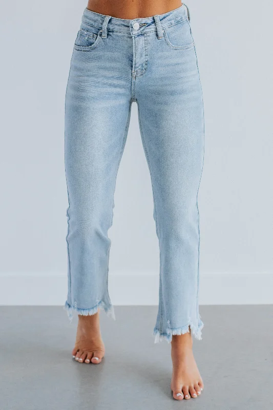 Exquisite Craftsmanship Neona Risen Jeans - Light Wash