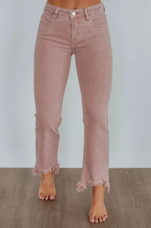 Trends Neona Risen Jeans - Mauve