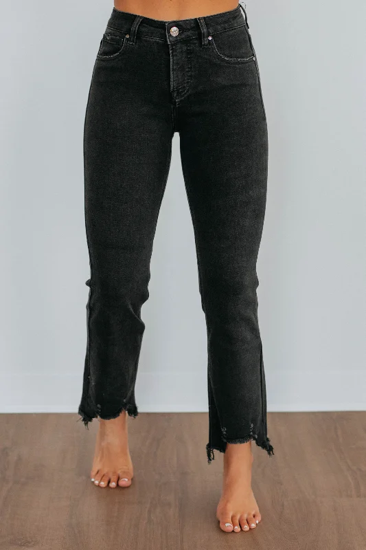 Urban Design Sense Neona Risen Jeans - Vintage Black