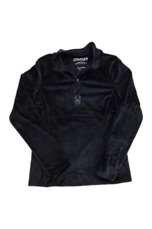 Retro Design Spyder Women's Shimmer Bug 1/2 Zip Top