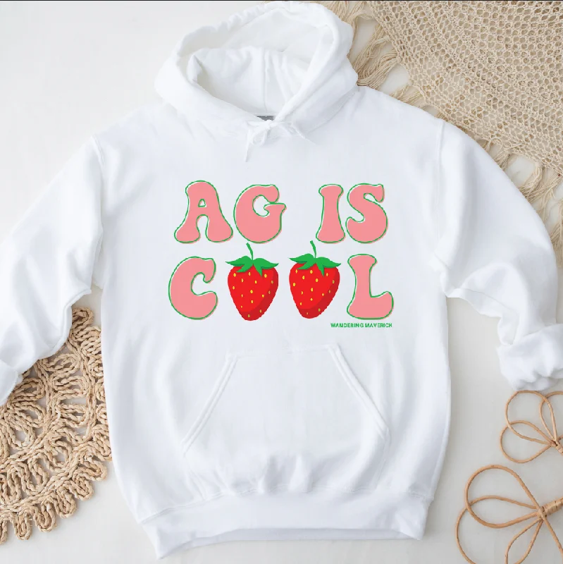 Romantic And Sweet Strawberry Ag is Cool Hoodie (S-3XL) Unisex - Multiple Colors!