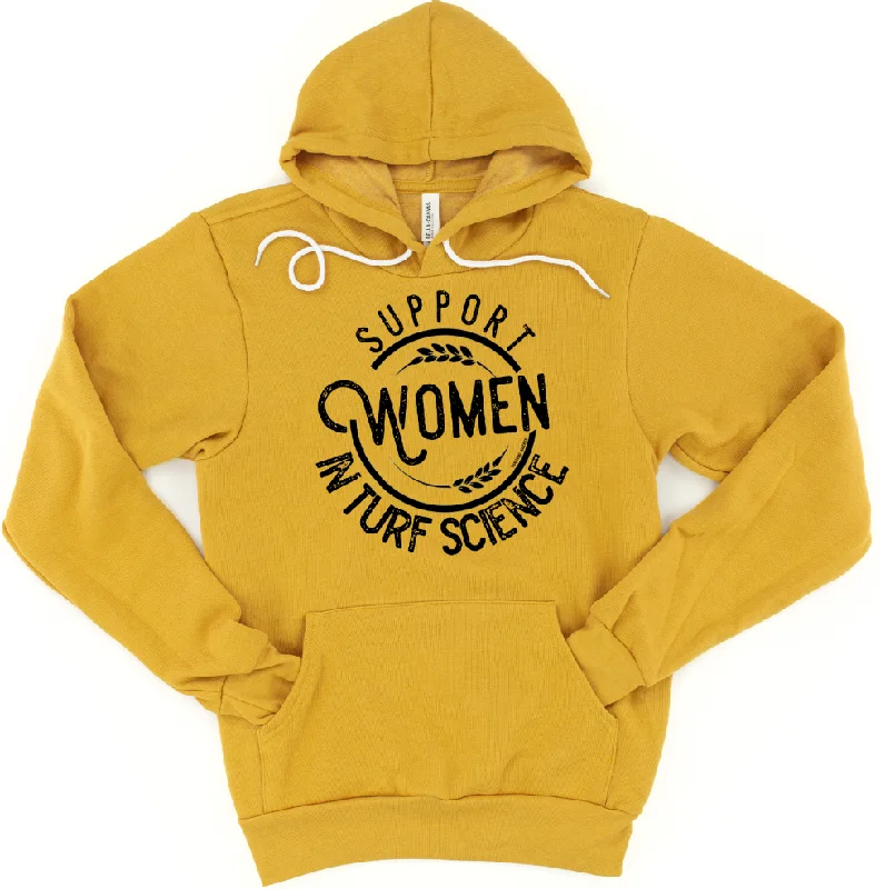 Support Women in Turf Science Hoodie (S-3XL) Unisex - Multiple Colors!