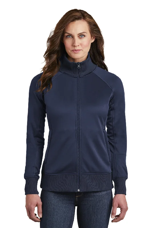 The North Face Womens Tech Full Zip Fleece Jacket - Urban Navy Blue - Closeout