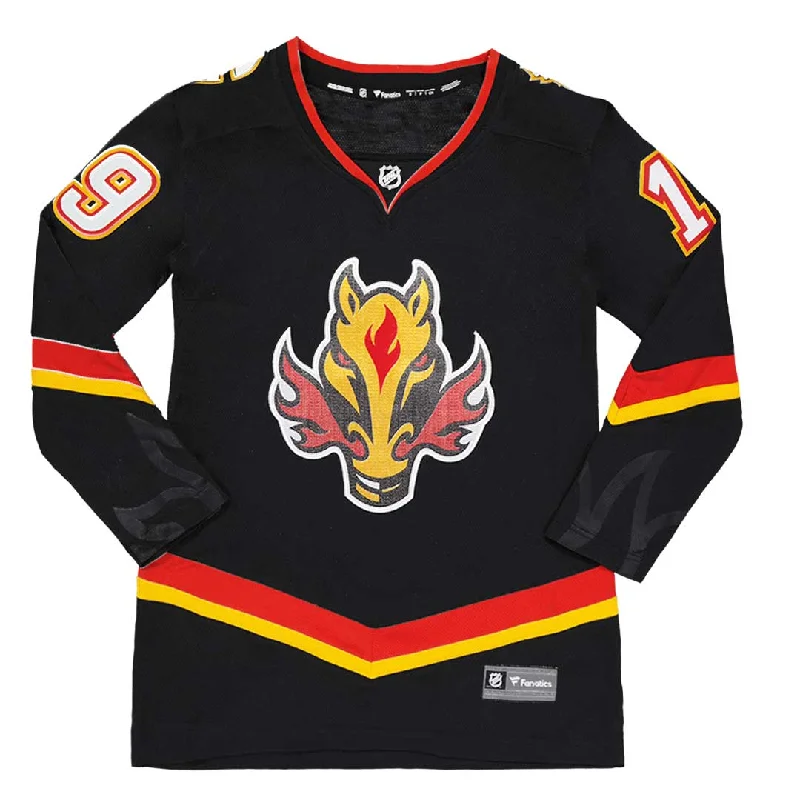 Fanatics - Women's Calgary Flames Matthew Tkachuk No.19 Breakaway Jersey (879W 00M2 H35 005)