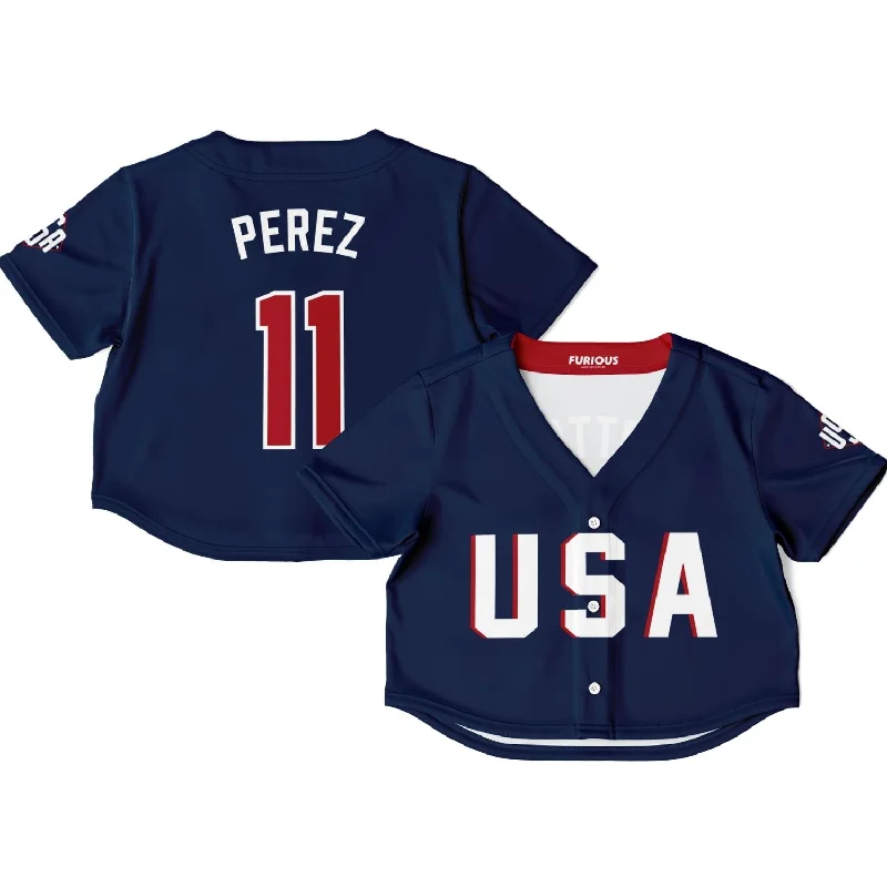 Perez - USA GP Crop Top