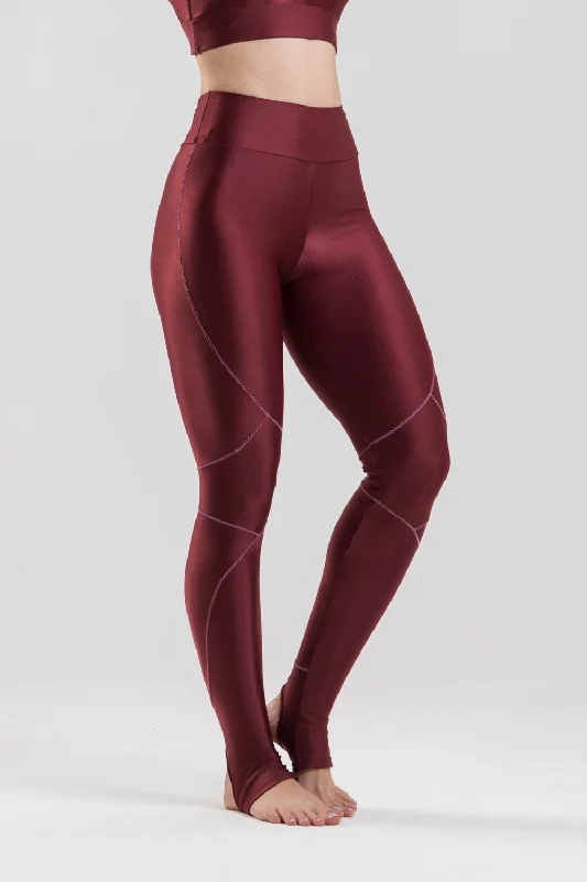 Air Leggings - Burgundy