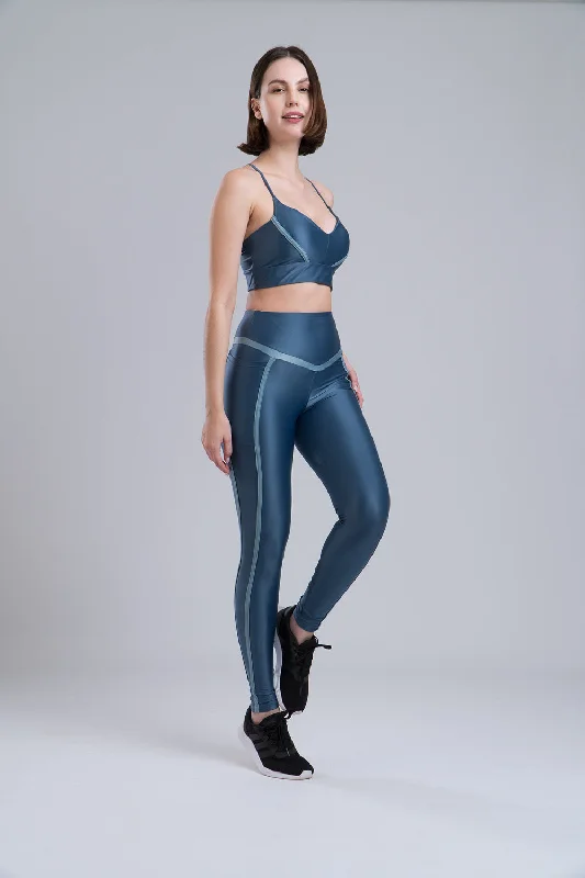 Vies Leggings - Indigo Blue